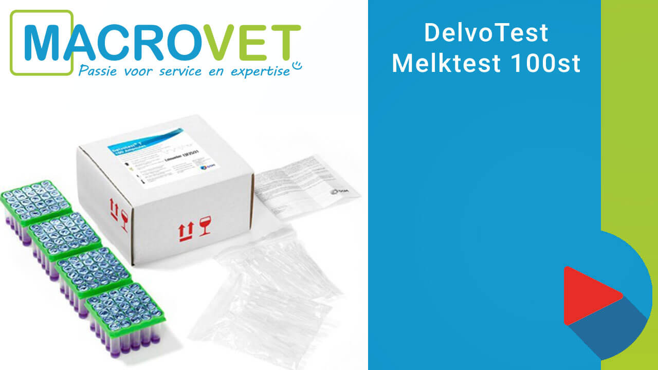 Delvotest melktest T 100st