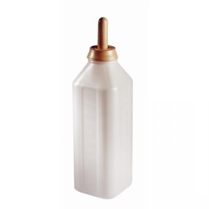 Kalverenfles met opzetspeen 2 liter