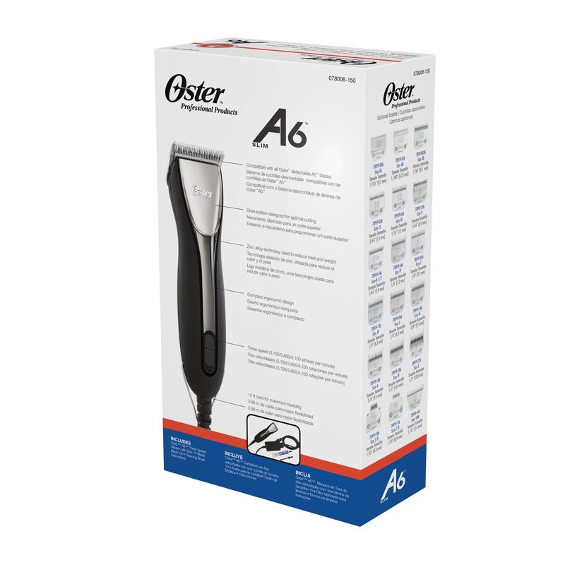 Oster A6 Slim 3-speed tondeuse