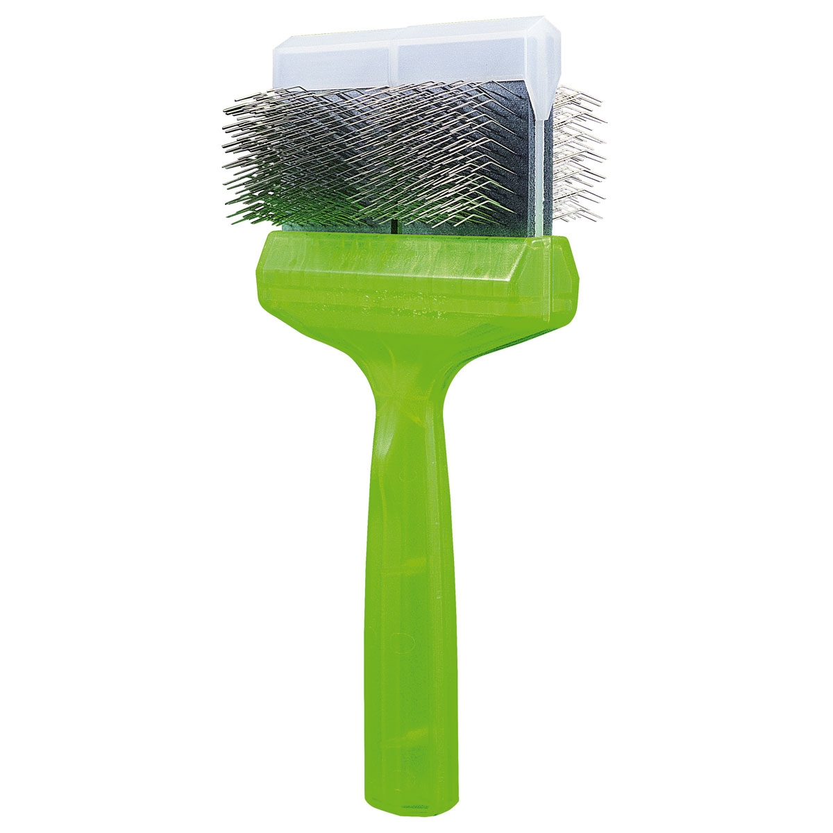 ActiVet Groen Mega Pro Groot/Dubbel | Zachte Plukborstel