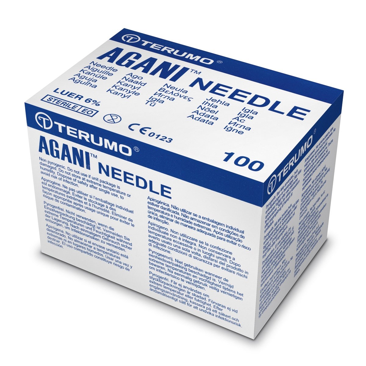 Wegwerpnaald crème 1.10x40mm 100stuks