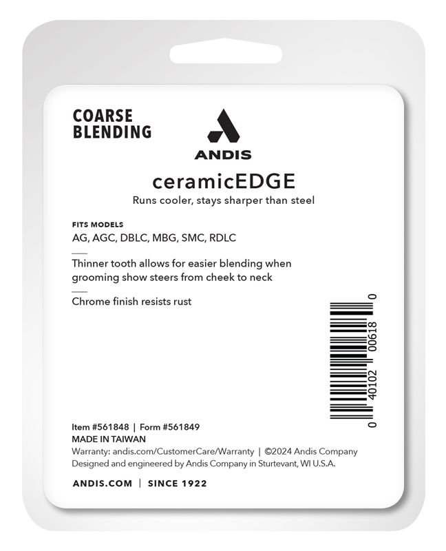 Andis CeramicEdge™ #561848 3.9 mm Coarse Blending