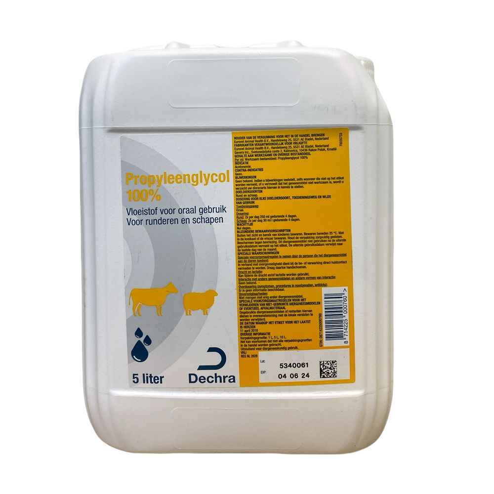 Propyleenglycol 5 liter