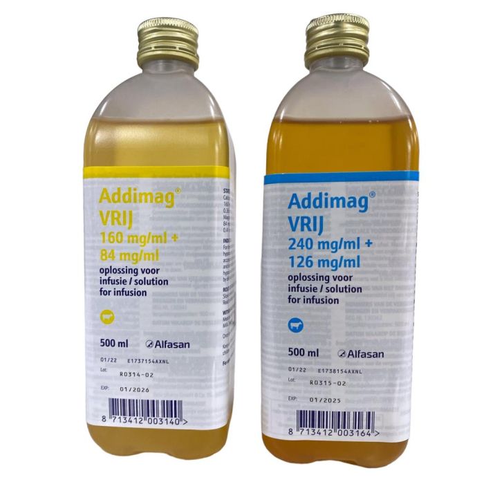 Addimag VRIJ 160/84 mg/ml infuus 500ml Addimag VRIJ 160/84 mg/ml infuus 500ml