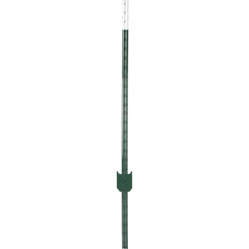 Patura t-paal, groen gelakt 2,13m