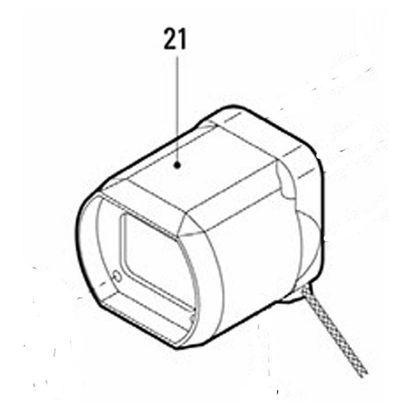 701-700-20A Batterijhuis zwart | Heiniger