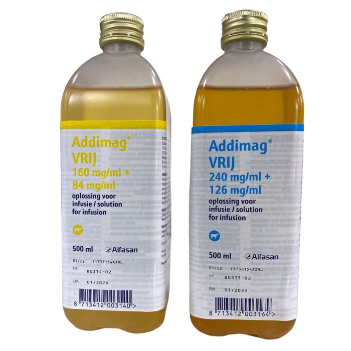 Addimag VRIJ 240/126 mg/ml infuus 500ml Addimag VRIJ 240/126 mg/ml infuus 500ml