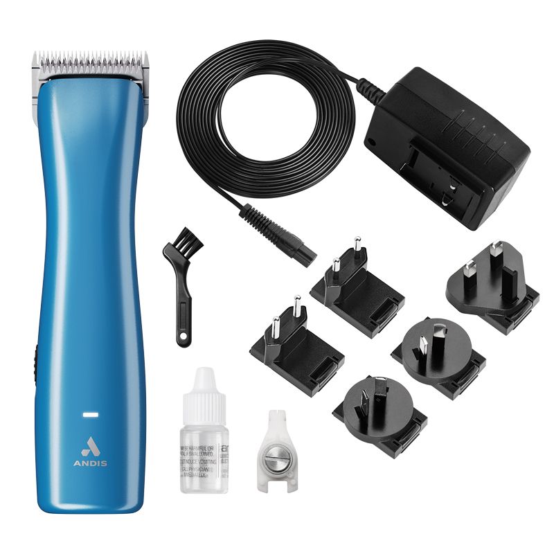Andis eMERGE hondentondeuse Lite blauw