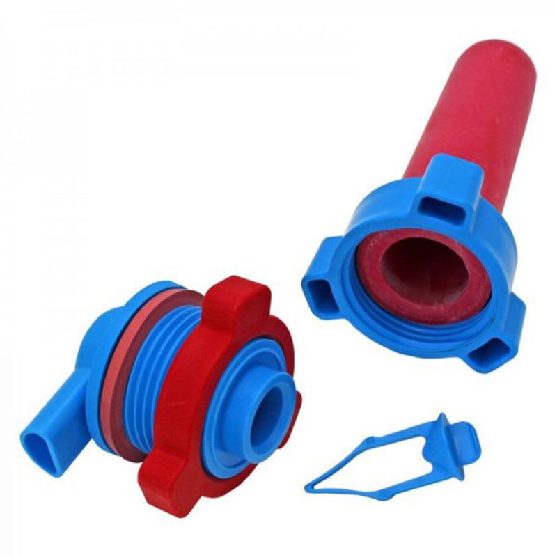 Koppeling voor speen Hygiëne (Blauw   Rood)