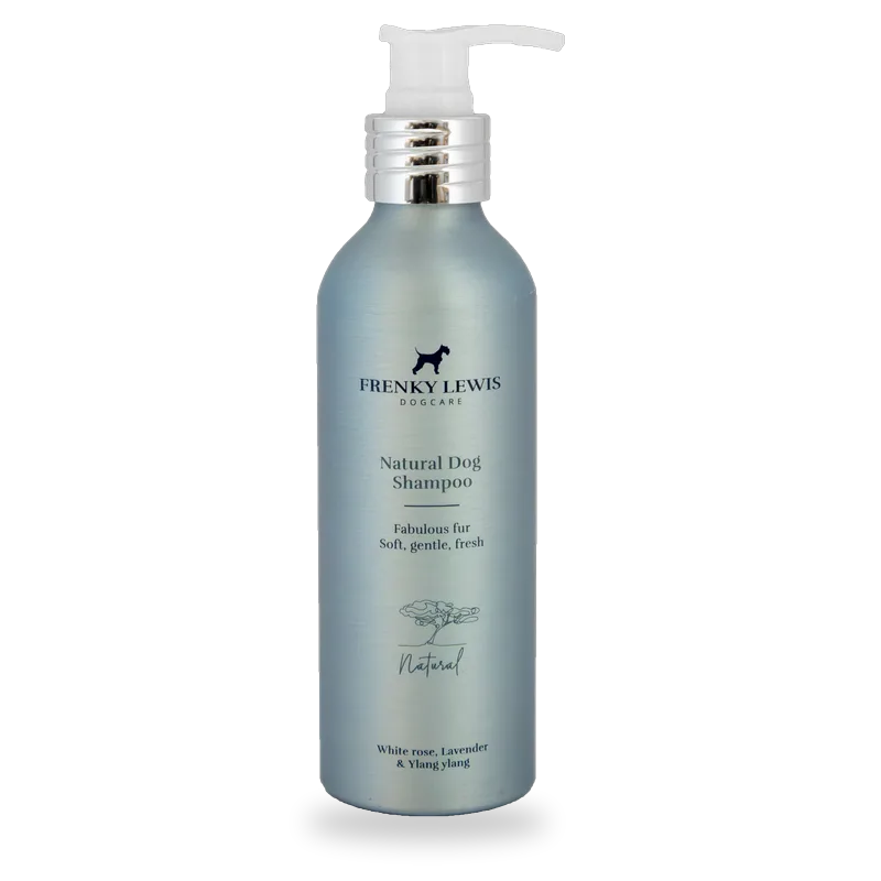 Frenky Lewis Natural Dog Shampoo 200ml - White Rose, Lavender & Ylang Ylang