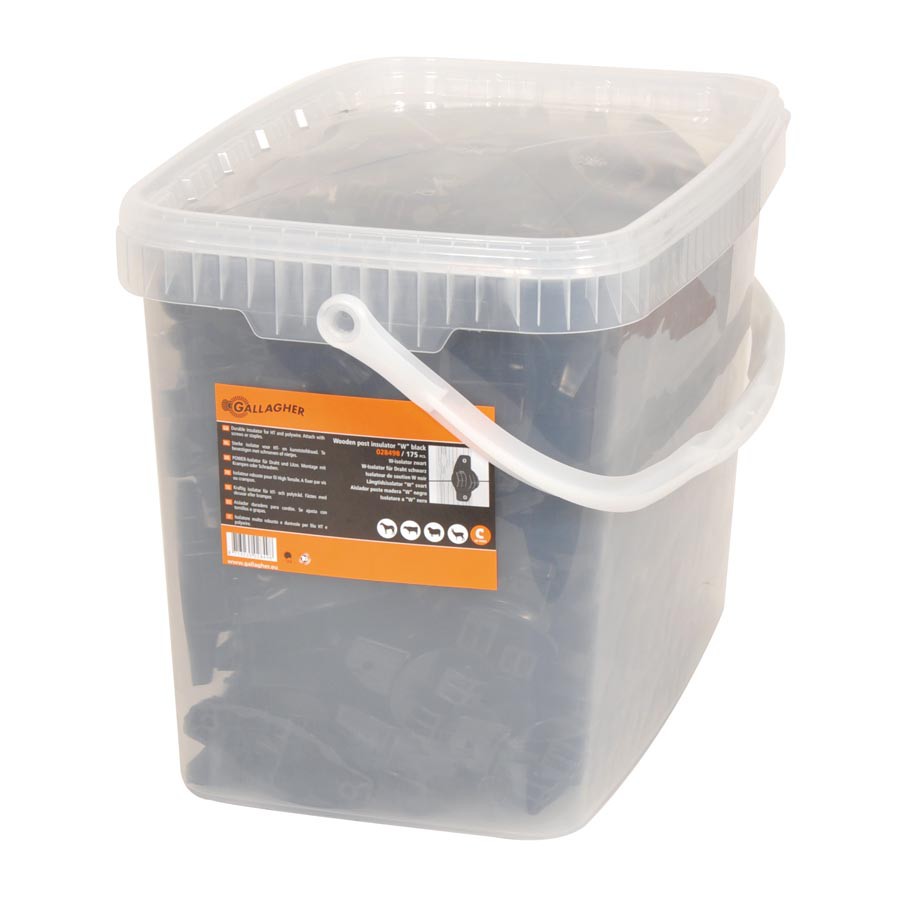 Gallagher W-Isolator (175 stuks) Gallagher W-Isolator (175 stuks)