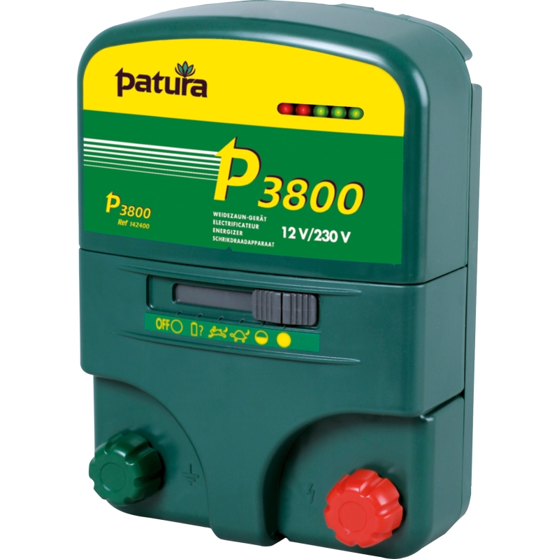 Patura p3800 multifunctionele schrikdraadapparaat 230v/12v