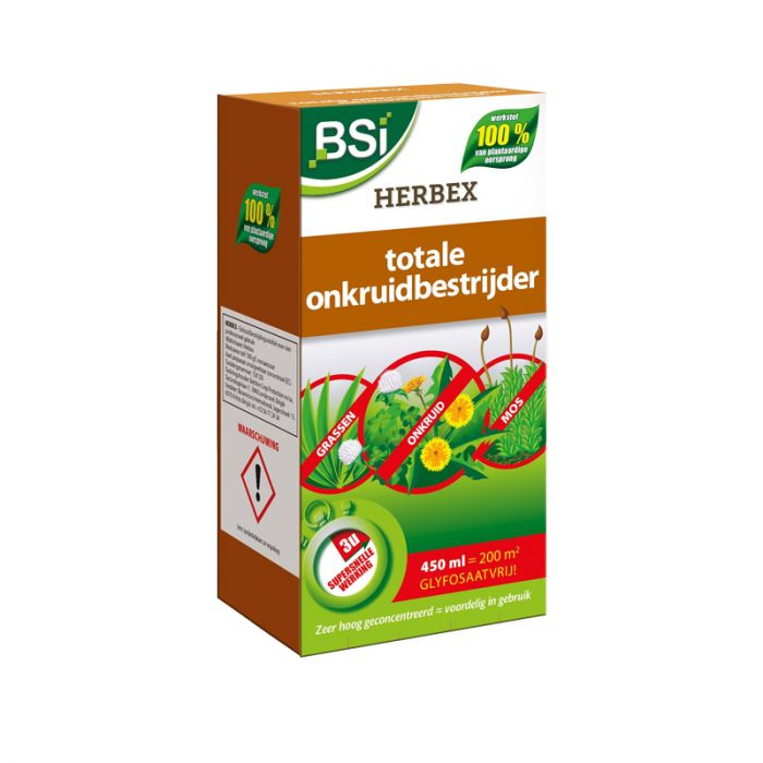 BSI Herbex totale Onkruidbestrijder 450 ml | 200m2