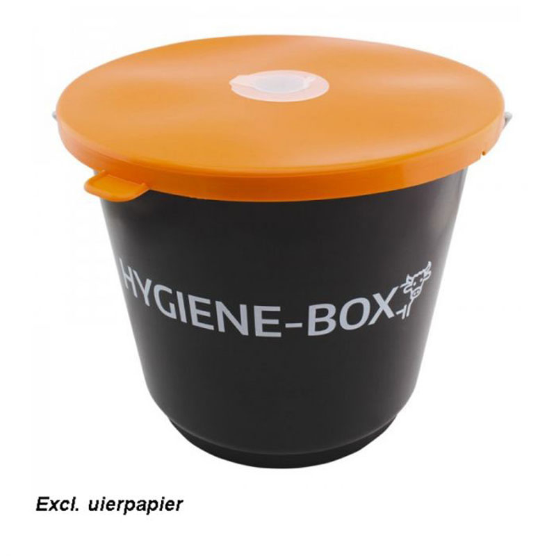 Hygiëne Emmer voor Uierpapier (los) Hygiëne Emmer voor Uierpapier (los)