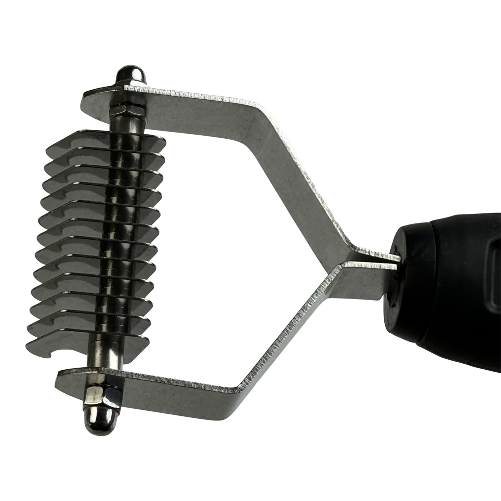 Tools-2-Groom super rake met 12 messen