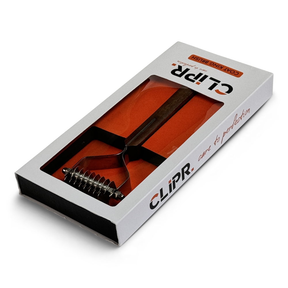 Clipr Coat King Deshedding uitdunkam 8 mesjes