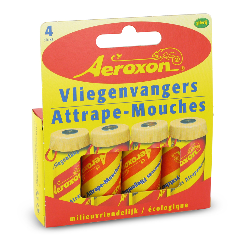 Vliegenvanger klein Aeroxon 4st Vliegenvanger klein Aeroxon 4st