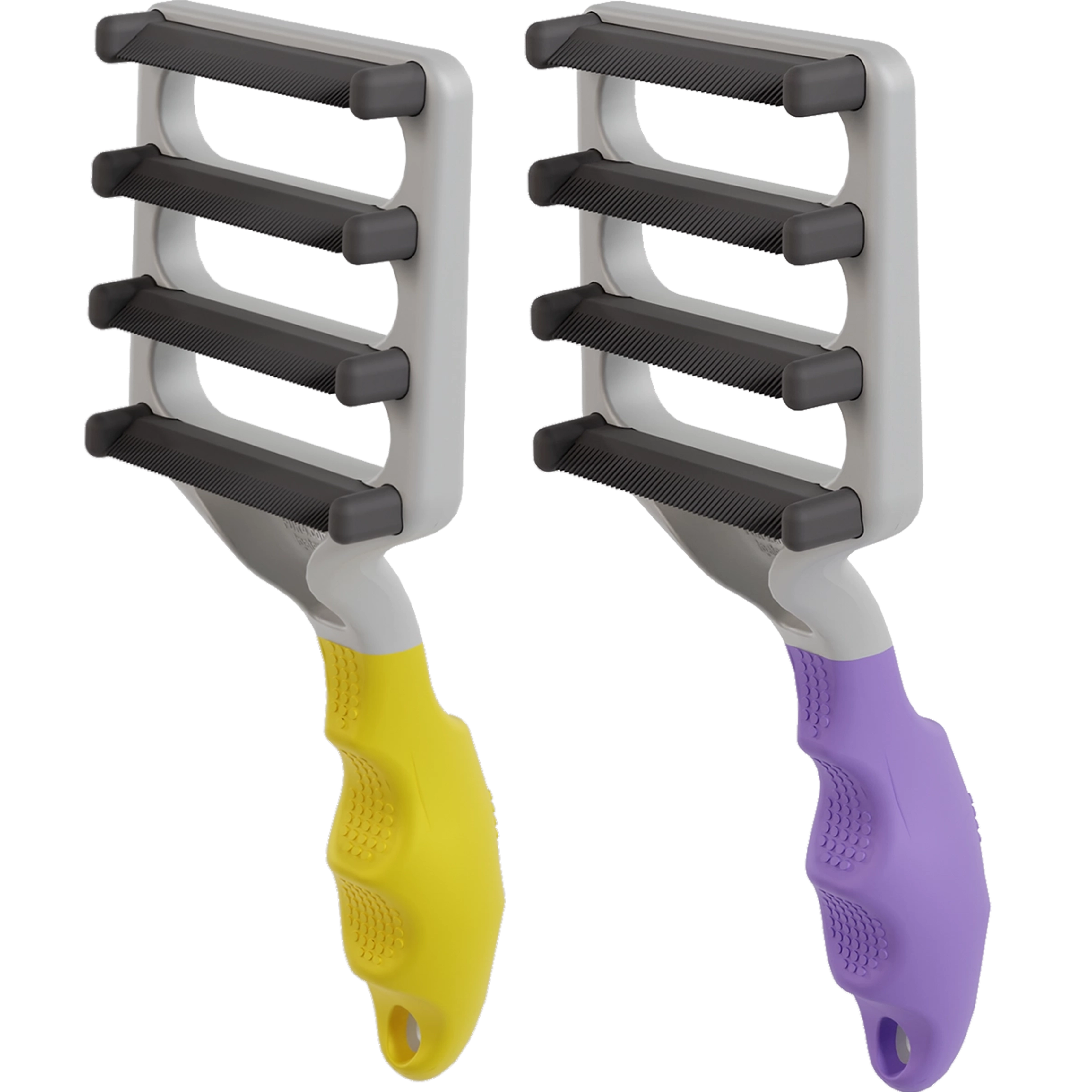 FUR4 Bundle voor katten Geel + Paars