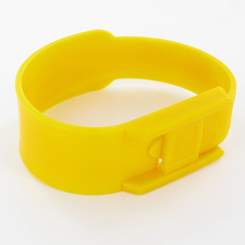 Enkelband voor koeien geel 5 stuks