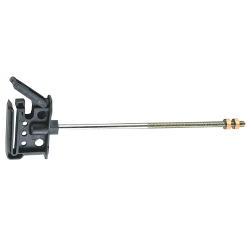 Lint afstand isolator 20cm M6 40mm lint 10stuks Lint afstand isolator 20cm M6 40mm lint 10stuks