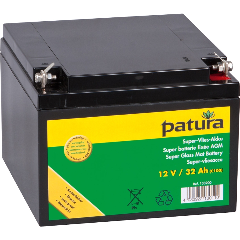 Patura super-vliesaccu 12v/32ah