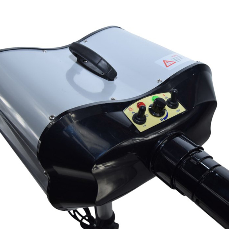 Dogophant TW01 waterblazer volledig regelbaar met twee motoren op statief Dogophant TW01 waterblazer volledig regelbaar met twee motoren op statief