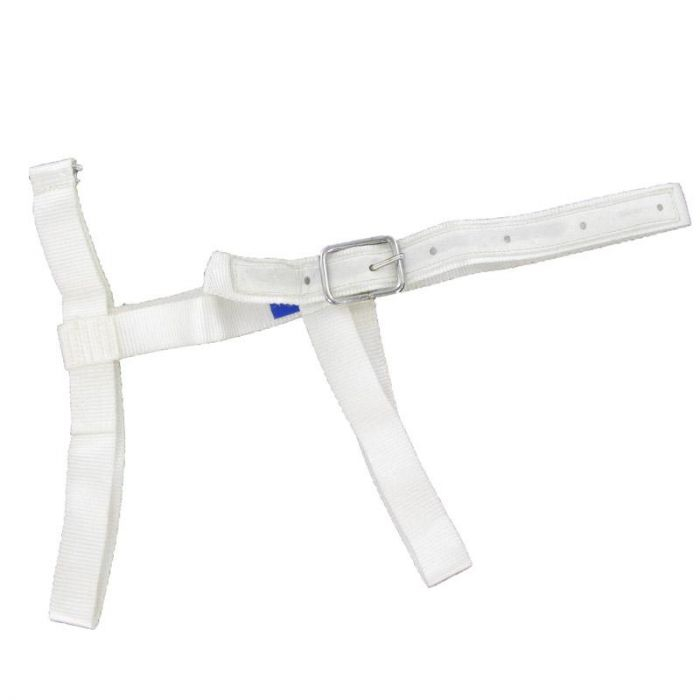 Nylonhalster wit kalf No1 Nylonhalster wit kalf No1