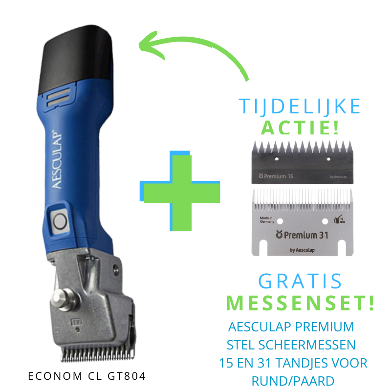 Econom-CL GT804 Accu veescheermachine (1 accu)