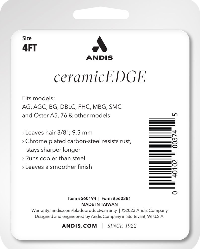Andis CeramicEdge™ 5FT 9.5 mm