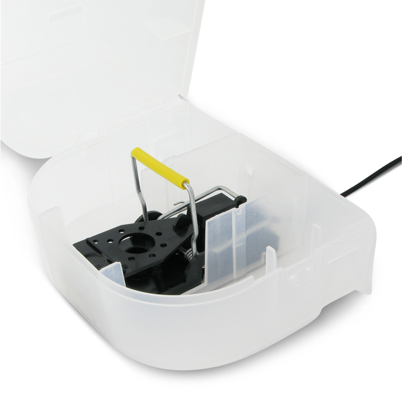 Voerdoos met muizenval Voerdoos met muizenval