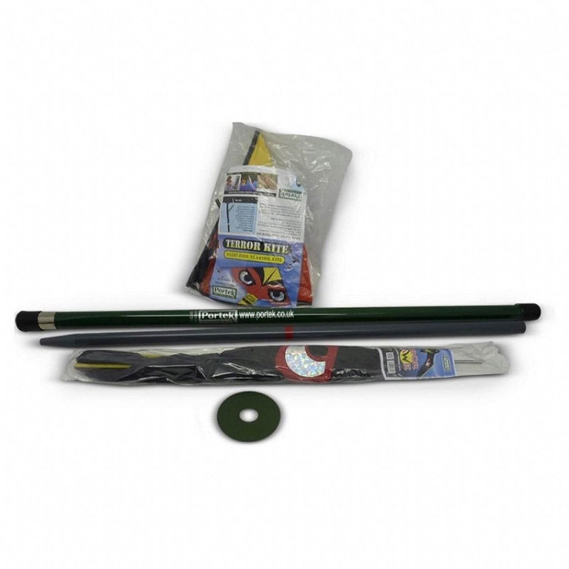 Twin - Terror Kite en Terror Hawk 7 meter Twin - Terror Kite en Terror Hawk 7 meter