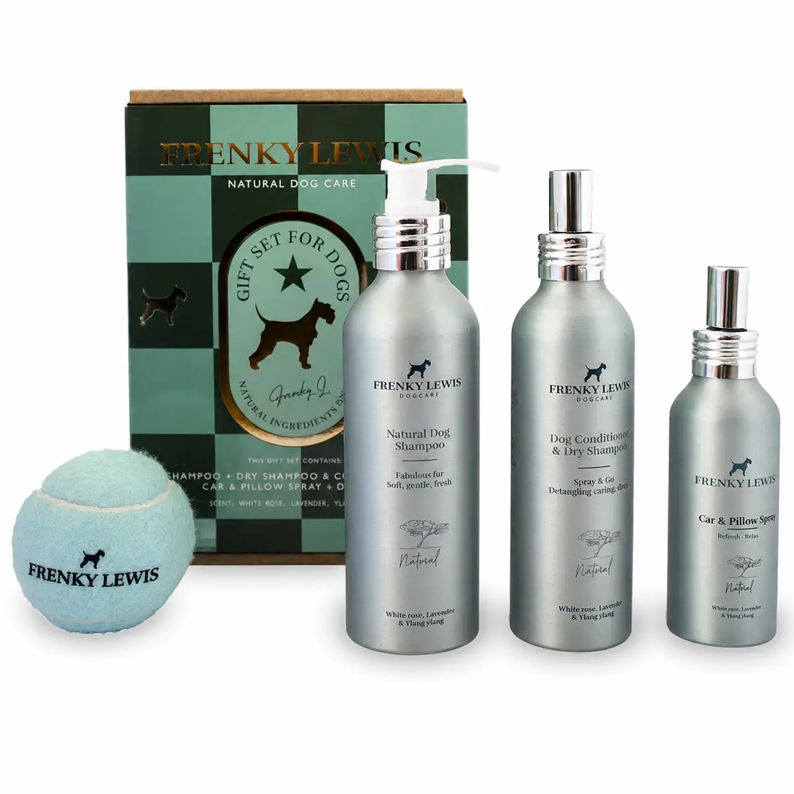 Frenky Lewis Luxury Gift Set - White Rose, Lavender & Ylang Ylang