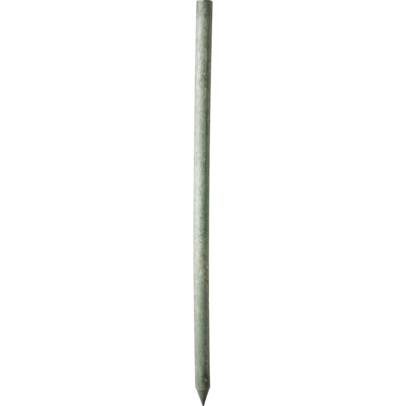 Patura recycling paal 200 cm lang, 8 cm sterk, rond