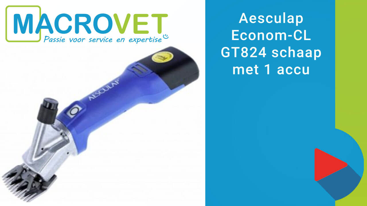 Aesculap Econom-CL GT824 Schaap met 1 accu