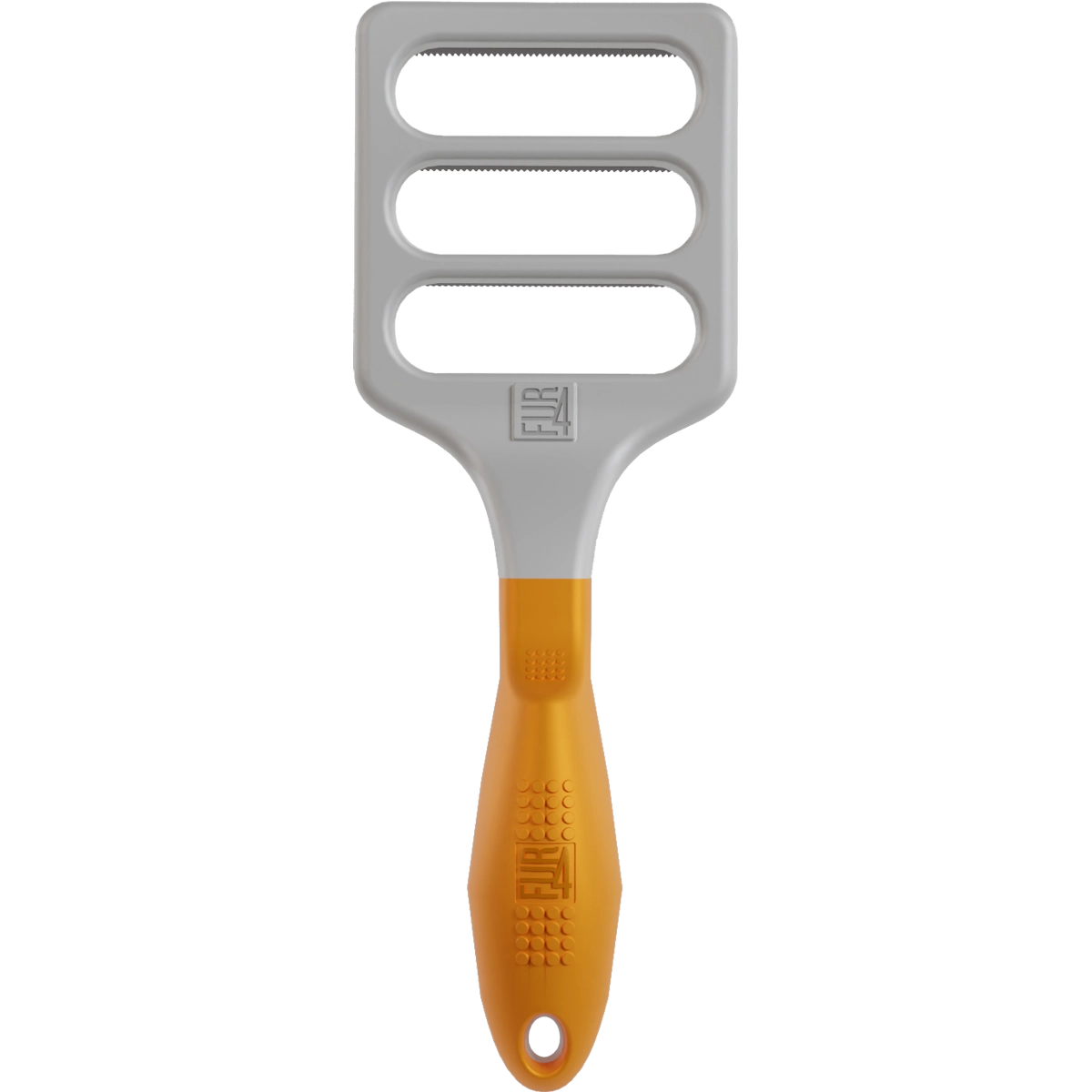 FUR4 Desheddingtool Oranje voor langharige honden