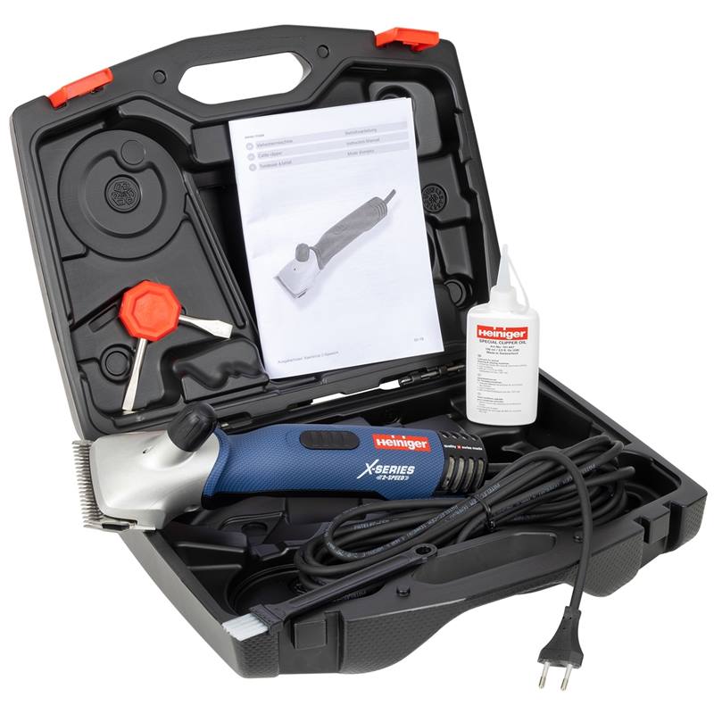 Heiniger Xperience 2-speed veescheermachine 21/23 (3mm) koeienmessen Heiniger Xperience 2-speed veescheermachine 21/23 (3mm) koeienmessen