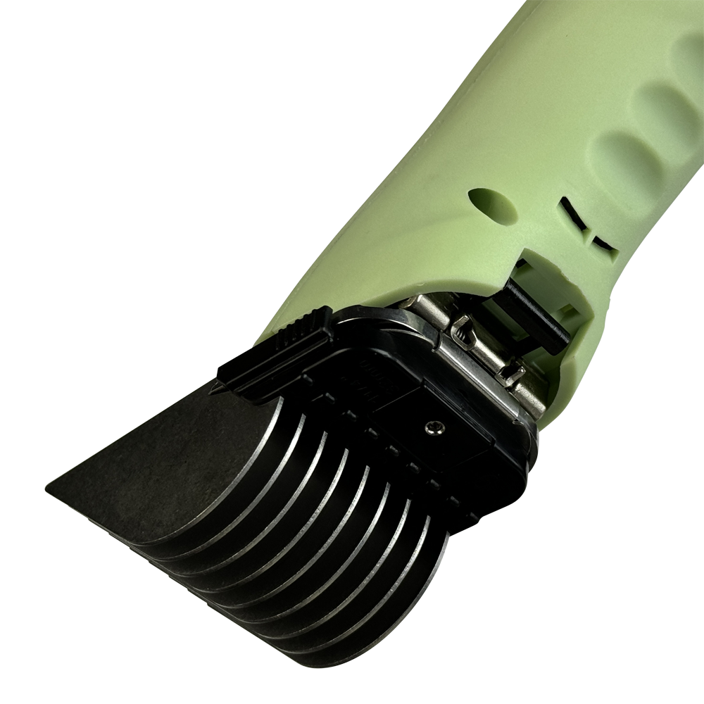 Clipr RvS opzetkammenset 9-delig universeel voor Snap-On scheerkoppen