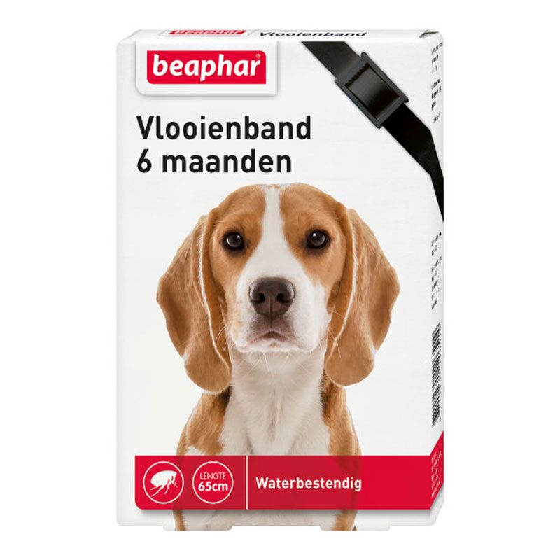 Beaphar Vlooienband hond zwart