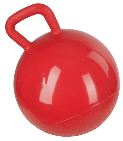 Speelbal voor paarden 25cm Rood