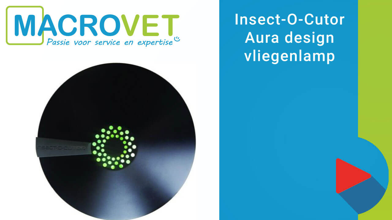 Insect-O-Cutor Aura Design vliegenlamp (Black)