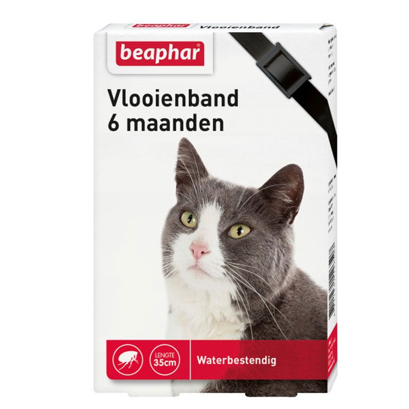 Beaphar Vlooienband kat zwart