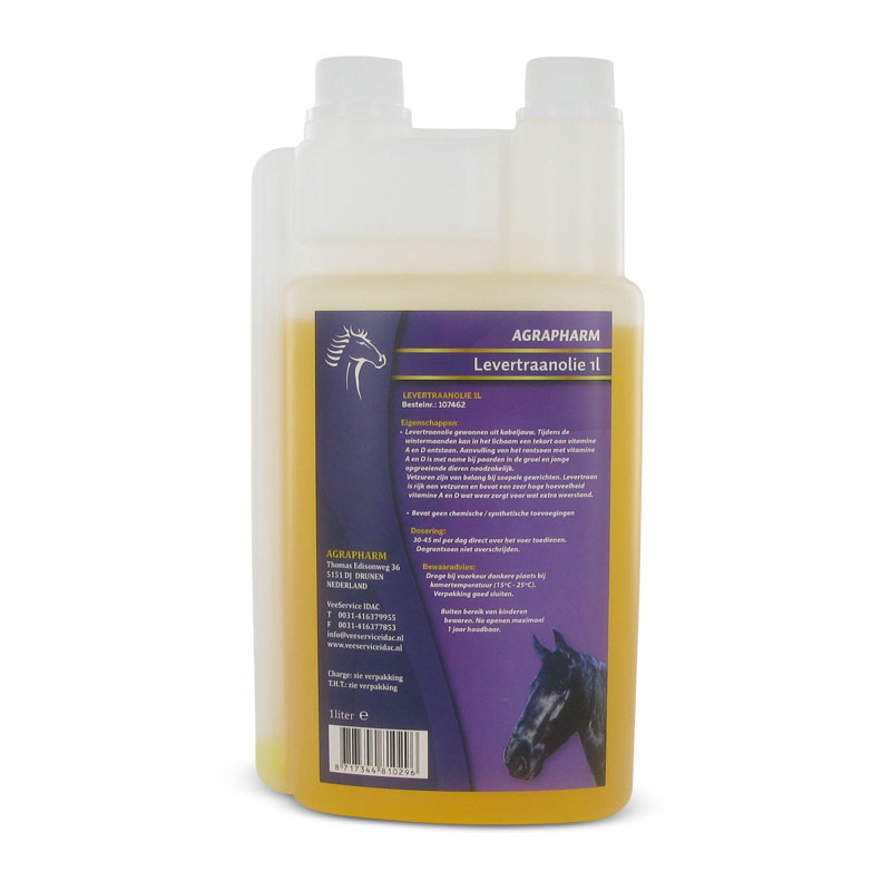 Levertraan 1 liter