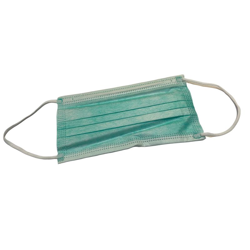 Mondkapje - Mondmasker - Hygiëne masker groen 50st