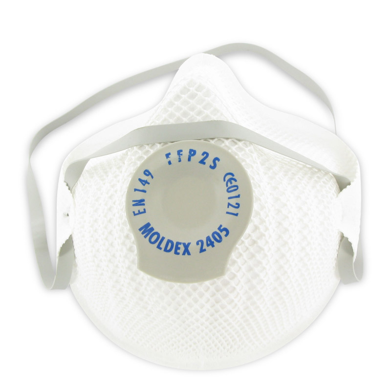Stofmasker met ventiel (Moldex 2405) 3 stuks