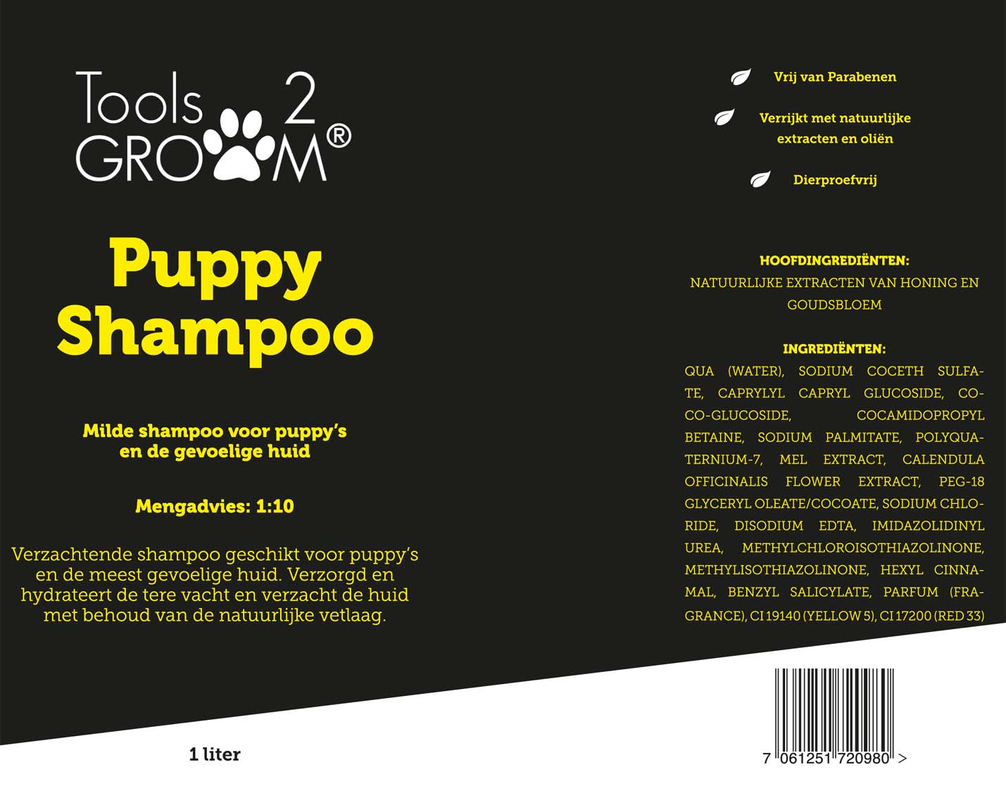 Tools-2-Groom puppy shampoo 1L