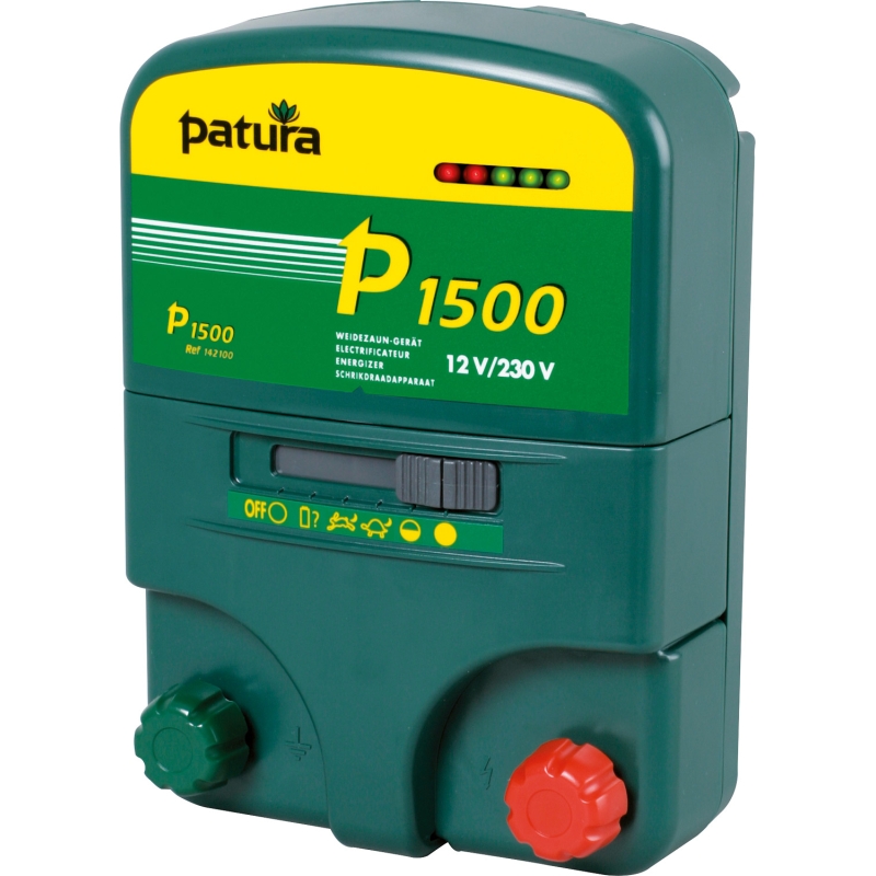 Patura P1500 schrikdraadapparaat op 230V of 12V