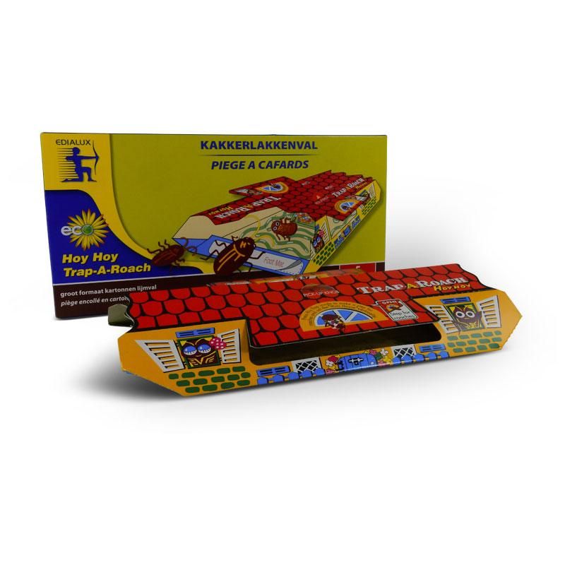 Hoy Hoy Kakkerlakkenval XL 5st met lijm en lokstof Hoy Hoy Kakkerlakkenval XL 5st met lijm en lokstof
