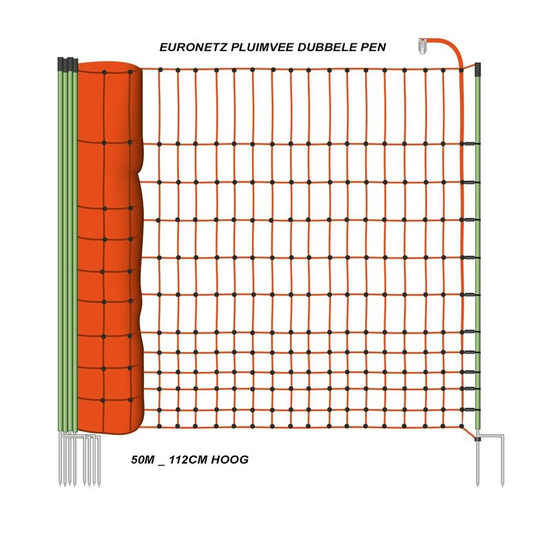 EuroNetz pluimveenet DP 50m