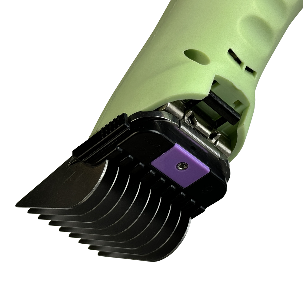 Clipr RvS opzetkammenset 9-delig universeel voor Snap-On scheerkoppen