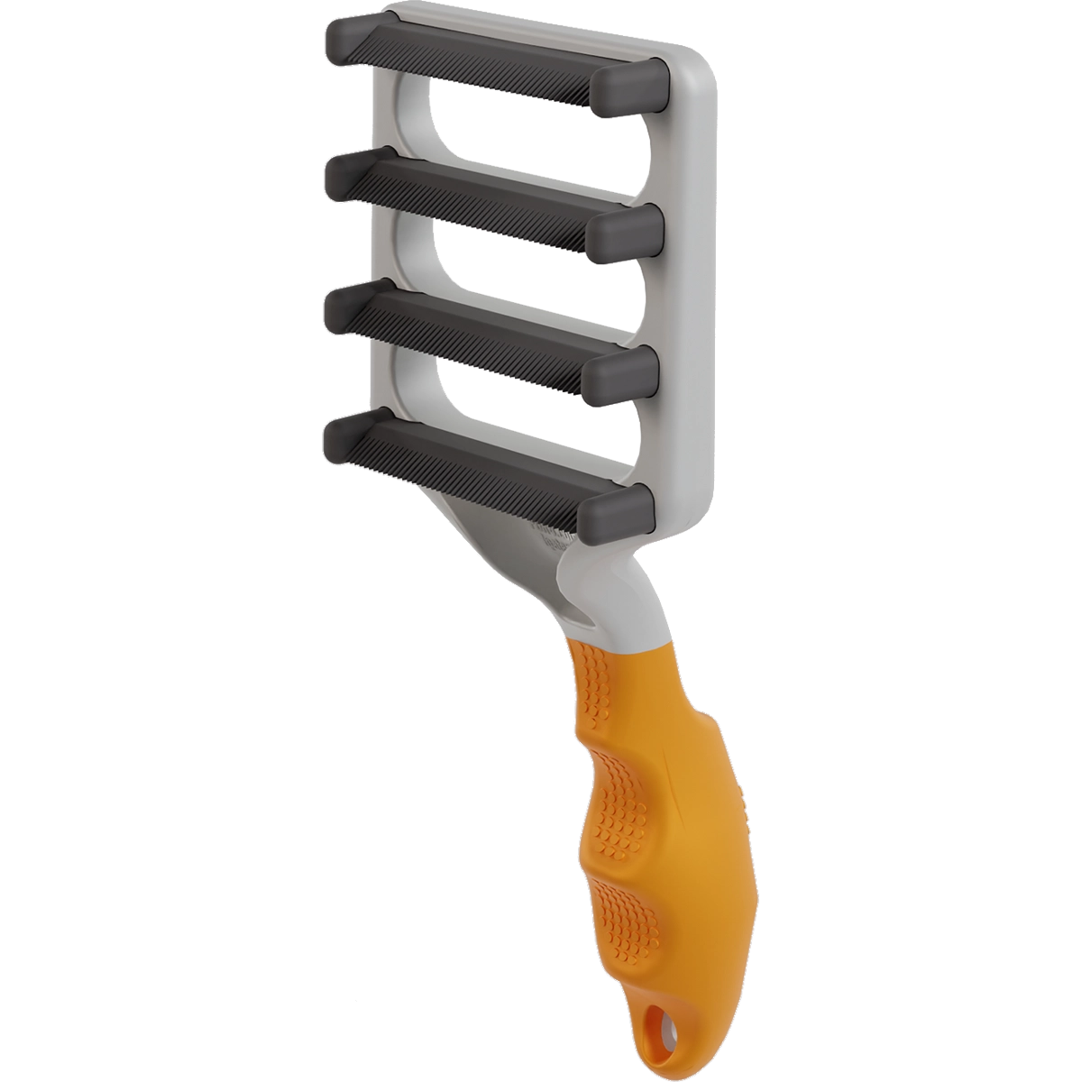 FUR4 Desheddingtool Oranje voor langharige honden